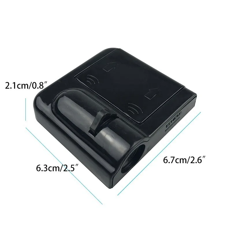 1 шт. беспроводной светодиодный светильник для двери автомобиля лазерный