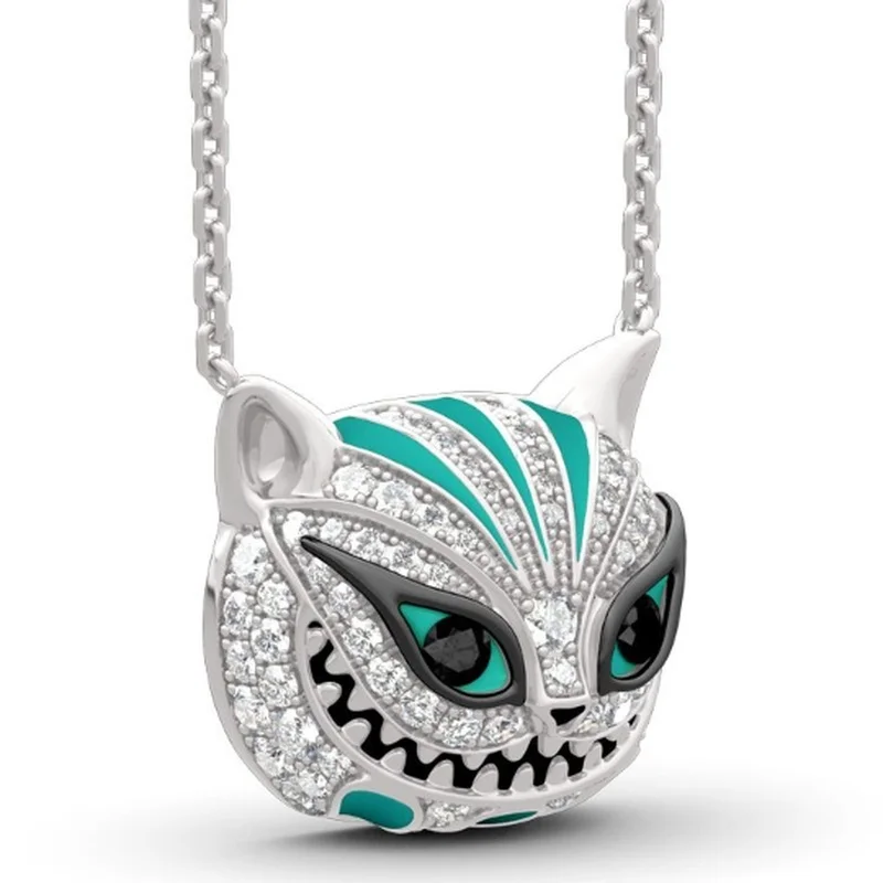 

New Trend Exquisite Cat Head Pendant Necklace Ladies Anniversary Party Party Jewelry Holiday Birthday Gift Jewelry Wholesale