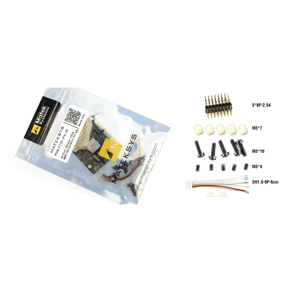MATEK PDB F722 PX W Мощность распределительный щит для RC Самолет с неподвижным крылом
