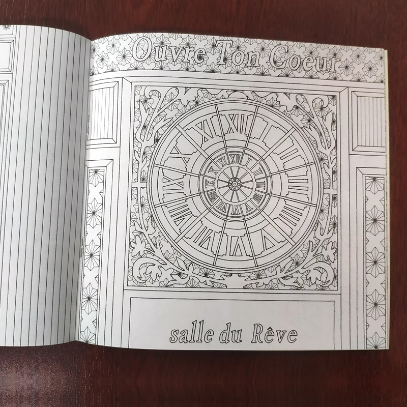 24 Pages Time Travel Antistress Adult Coloring Books For Adults Livre Cloriage Kids Art Book | Канцтовары для офиса и дома
