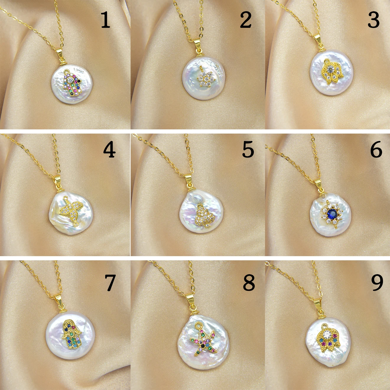 Женское колье из циркона круглое с металлической вставкой 23 стиля |