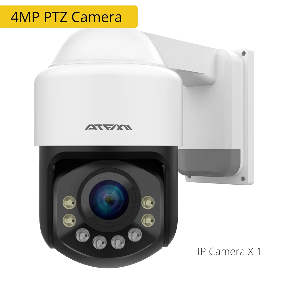 4MP PTZ Camera Наружный Wifi роутер для Камера безопасности ip камера HD 4MP cctv Mini 3 дюймов PTZ Скорость купол Камера s Беспроводной 5X зум двухстороннее аудио Onvif iCsee - Цвет: 4MP PTZ Camera