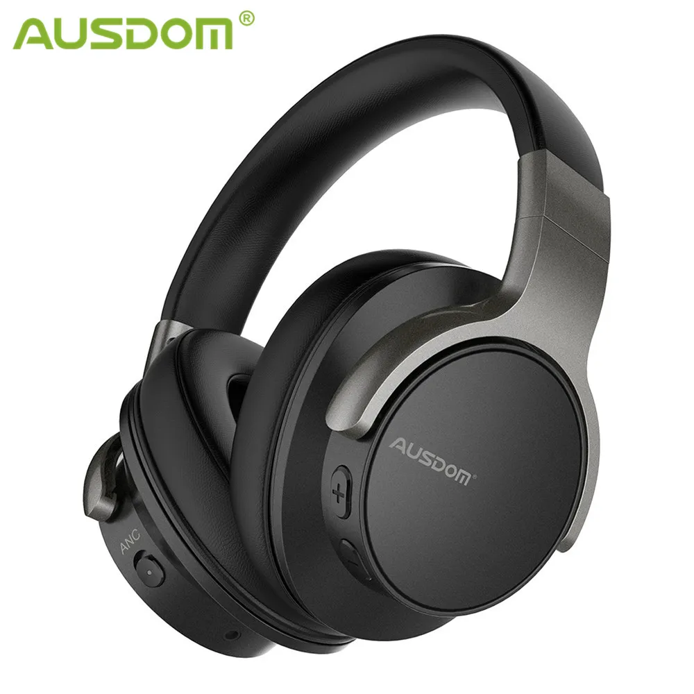 AUSDOM ANC8 Беспроводные наушники с активным шумоподавлением Bluetooth 5 0 гарнитура