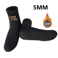 5mm neoprene diving shoes socks non slip warm beach socks men women water sports swimming scuba diving surf socks