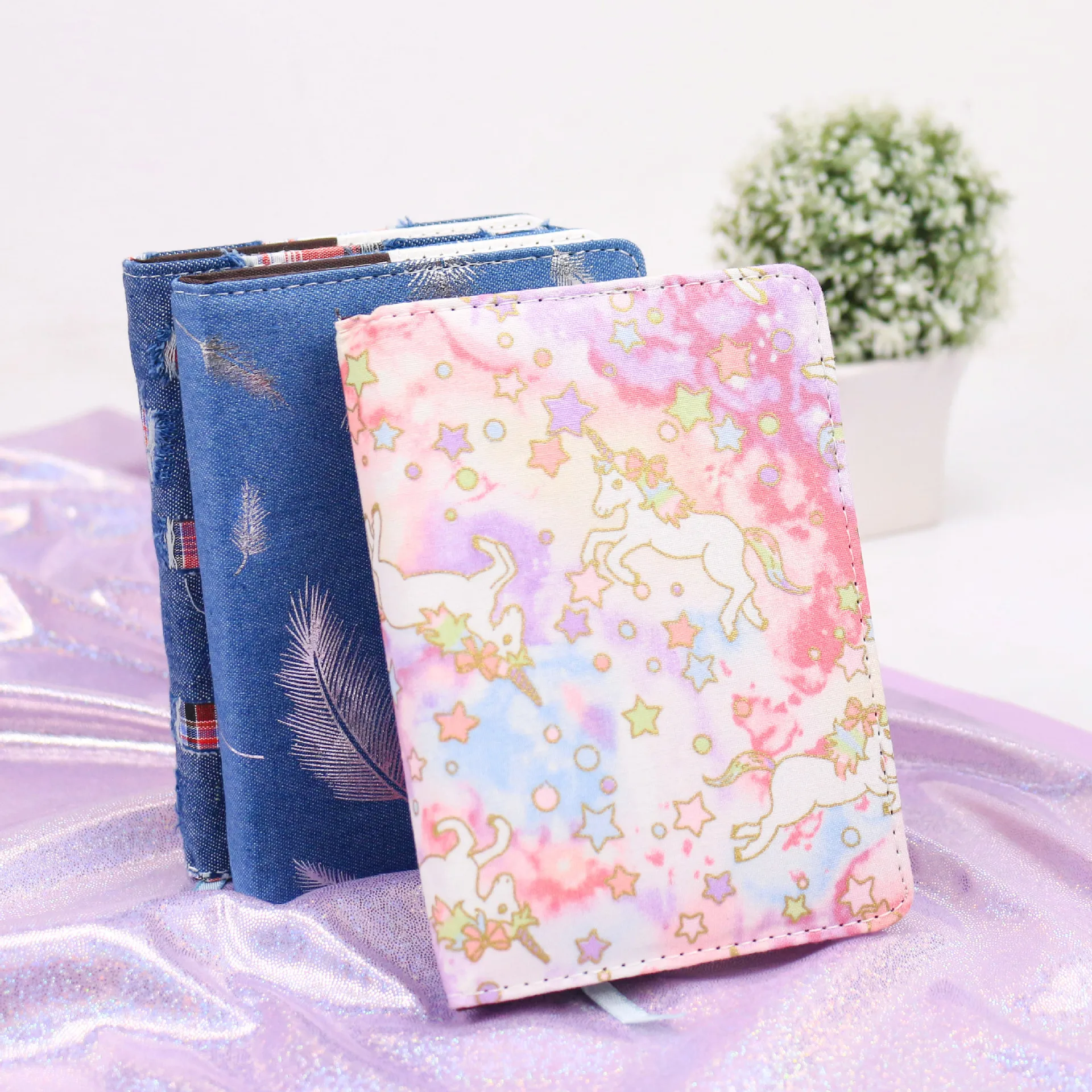 

Cute Cat Stationery Cloth Notebook Kawaii Stationery Journal Plan Book Student Supplies Notepad Japanese Style Book Planner