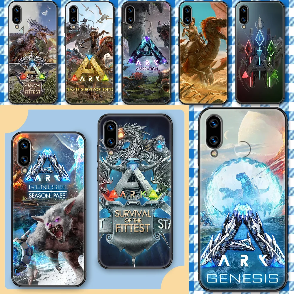 Чехол для телефона Game ARK Survival Evolved для Huawei Honor 6A 7A 7C 8A 8X 8 9 9X 10 10i 20 Lite Pro черный роскошный бампер мягкий.
