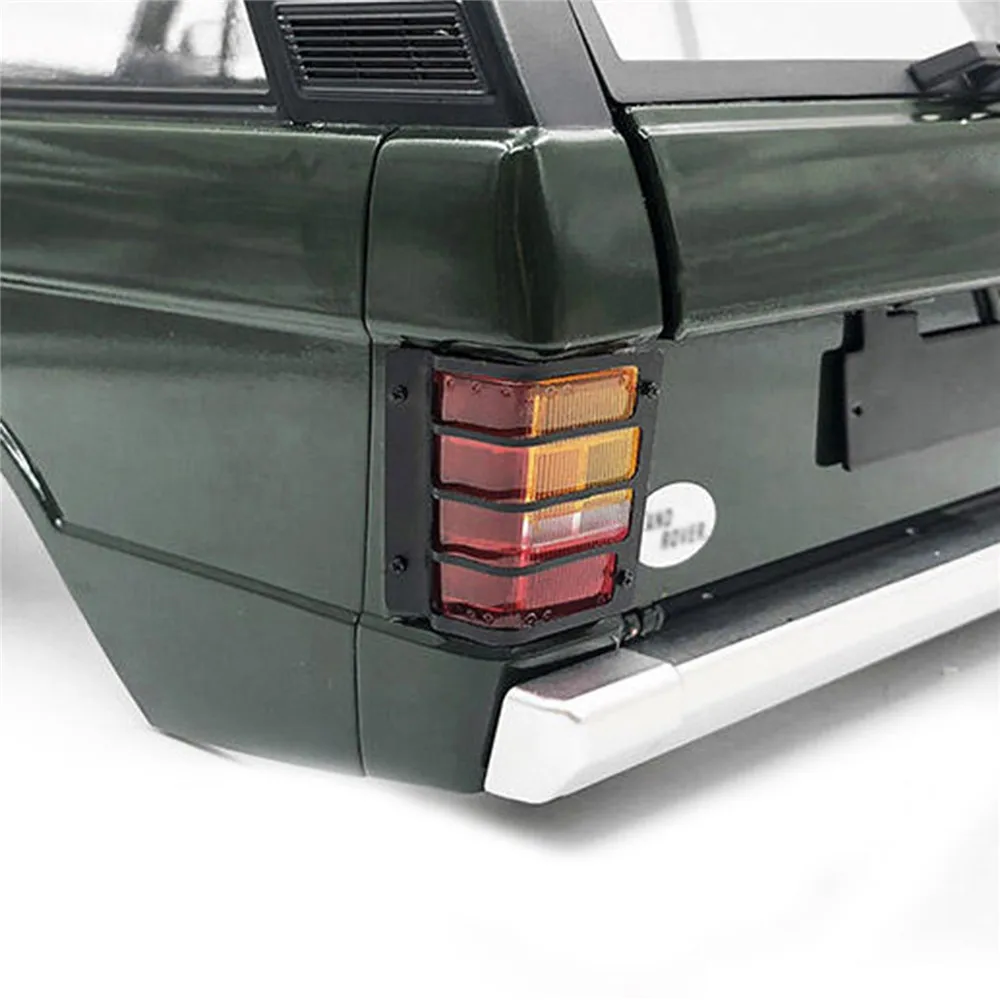 Декоративный задний фонарь из нержавеющей стали для 1/10 Range Rover Classic Body RC