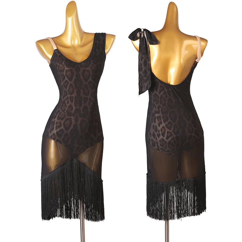 

Платье для латиноамериканских танцев, с длинным рукавом