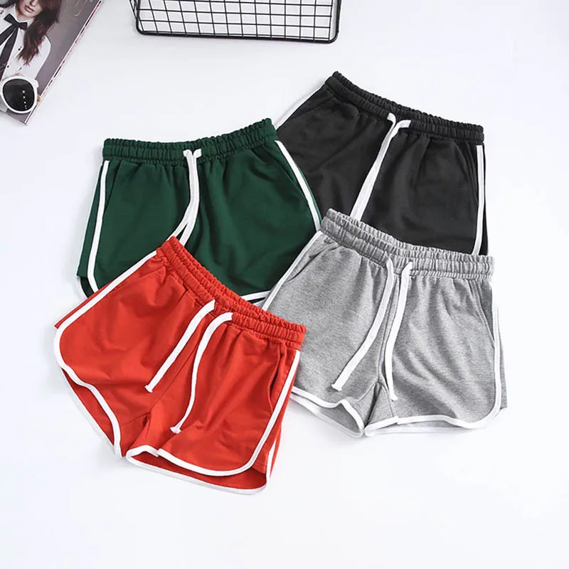 

Korean Women's Shorts Loose High Waist Sports Shorts Women Running Stretch Wide Leg Casual Shorts Women