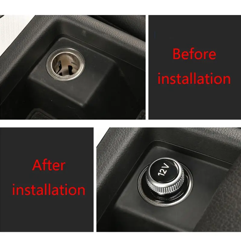 

Car Cigarette Power Outlet Cover Cap 12v Socket Cover Cap Dummy Plug For Audi