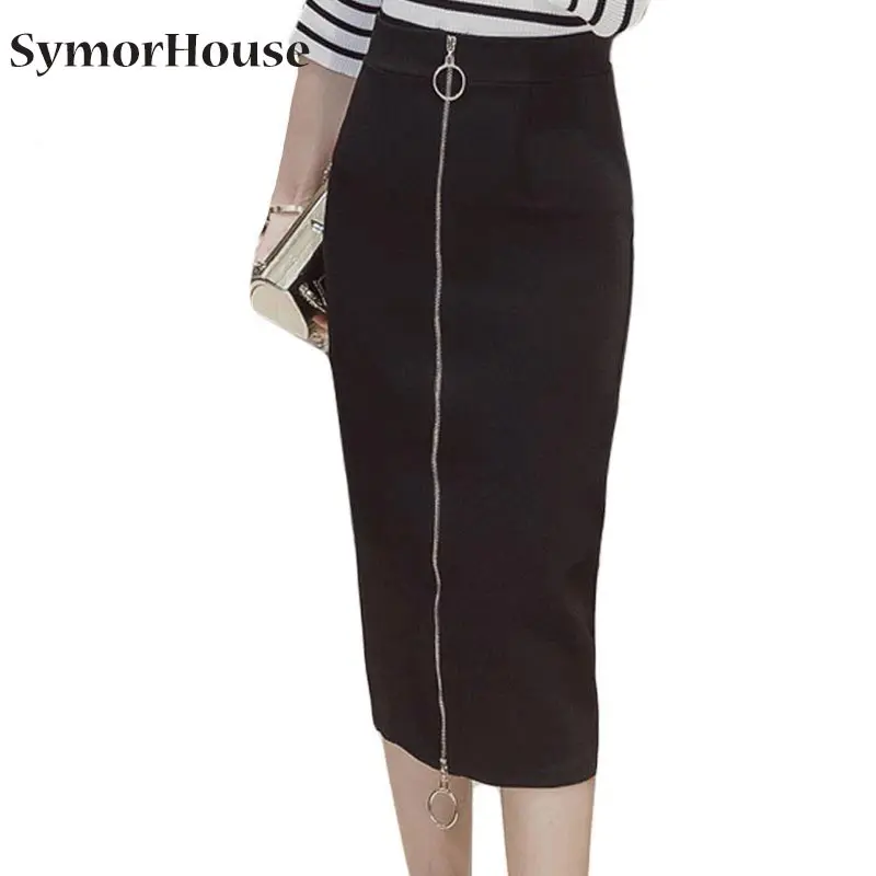 Юбка Женская длинная бандажная пикантная офисная облегающая юбка-карандаш с