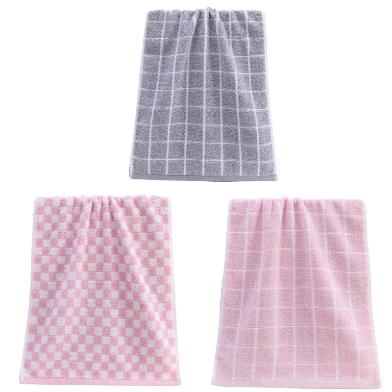 

34x74cm Soft Cotton Wash Towel Absorbent Face Hand Towel Bathroom Washbasin Bath Towel
