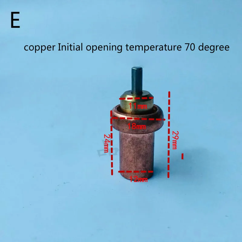 replacement cartridge for Air compressors thermostatic valve brass opening temperature 60/70 degree | Обустройство дома