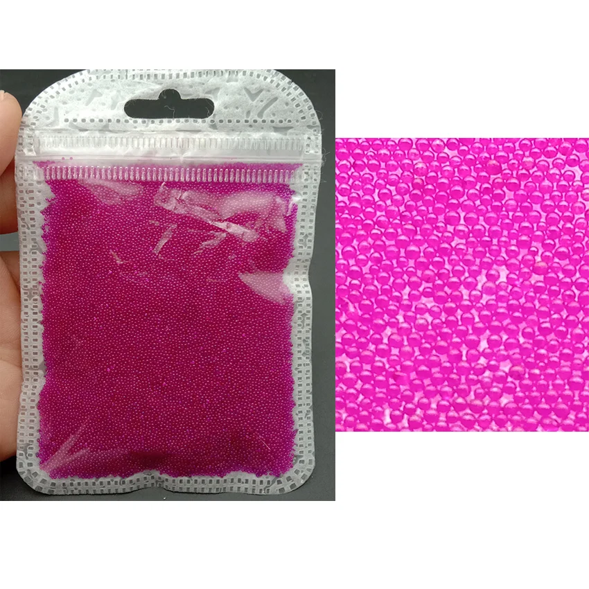 nail caviar 07 20 г/компл. высокое качество ногтей шарики 3D блеск сломанной Стекло Стразы для украшения ногтей, маникюр ремесла Deacoration аксессуар - Цвет: nail caviar 07
