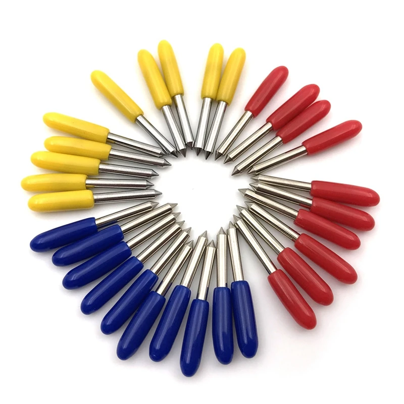 GTBL 45 шт 30 60 градусов Roland режущий плоттер нож лезвия офсетные уточняющие кроликов