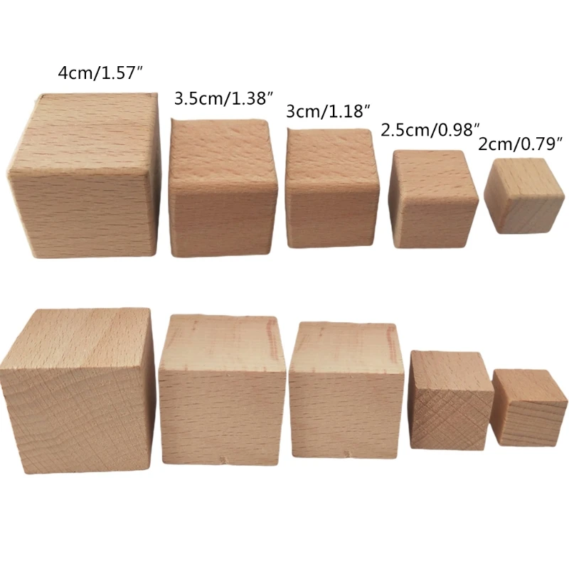Bloque de balanceo de piedra de apilamiento para ni&ntilde;os y adultos, bloque de madera s&oacute;lida para ni&ntilde;os y ni&ntilde;as 69HE-3