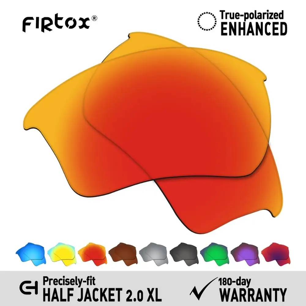 Firtox настоящие поляризованные Сменные рассеиватели UV400 для солнцезащитных очков
