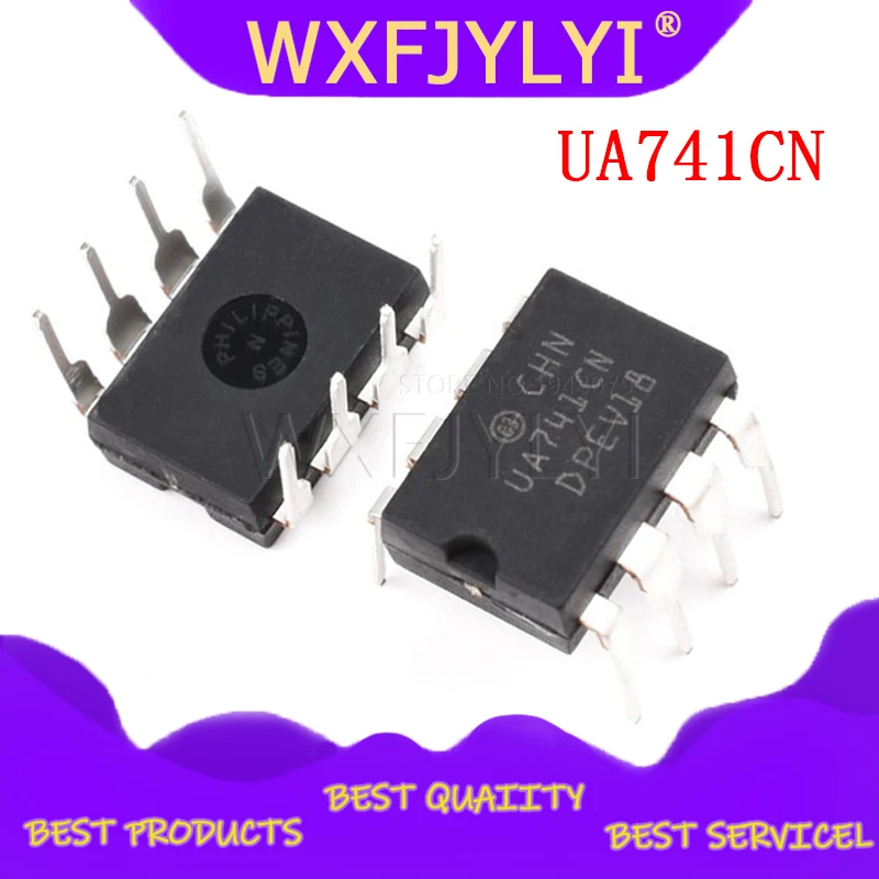 20 шт., усилитель UA741 LM324 LM393 LM339 NE555 LM358 DIP LM358N LM324N LM339N LM393N NE555P UA741CN