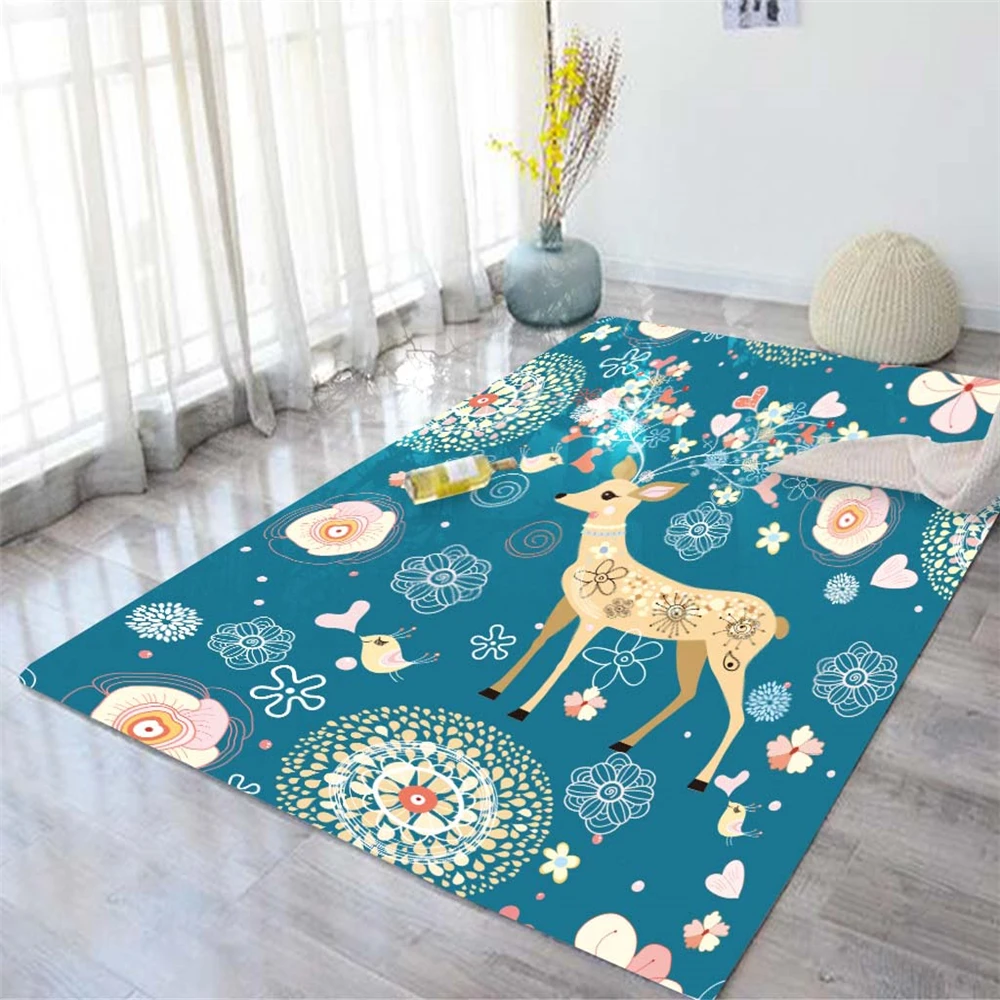 Мультяшный коврик ковер машины ракета Мальчики пол Декор Play Мягкие Детские