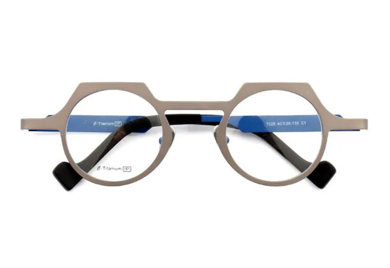 

Vintage B-Titanium Glasses Frame Unisex Prescription Lens Optical Eyewear Brand Designer Anti-fatigue Retro Reading Eyeglasses