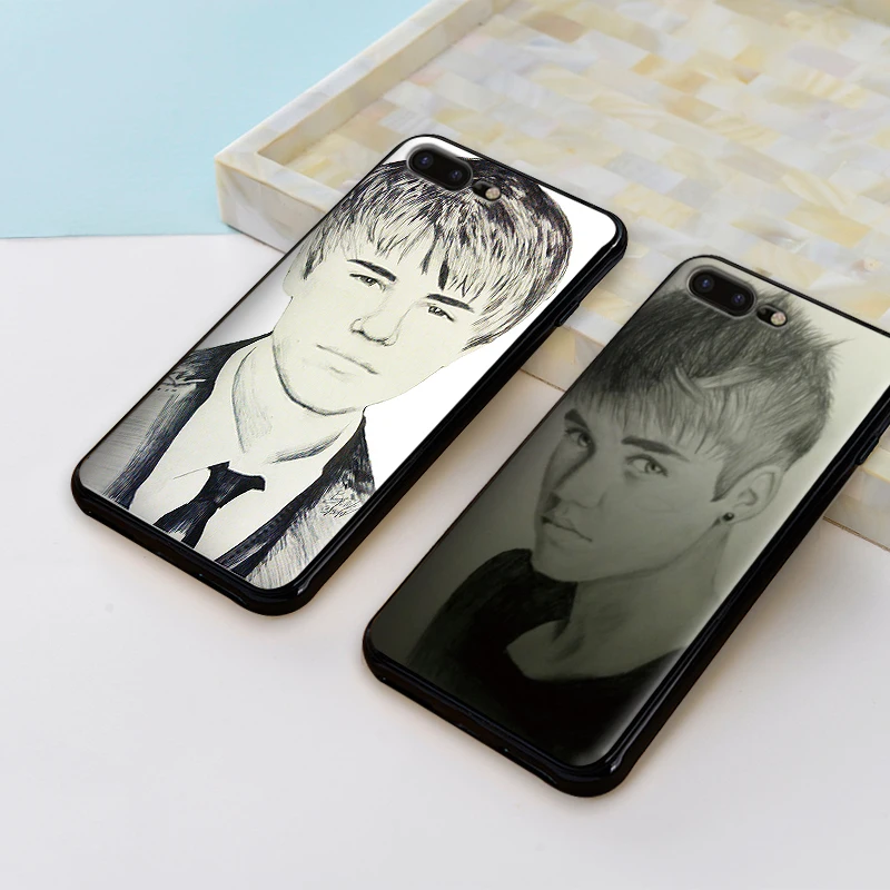 Для Xiaomi mi 6X X 2S 3 F1 9 CC9E CC9 9T A3 PRO 8 A2 LITE SE Чехол черный и белый Джастин