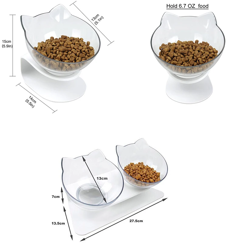 Миска для домашних питомцев Smartpet двойная миска с защитой шейного отдела