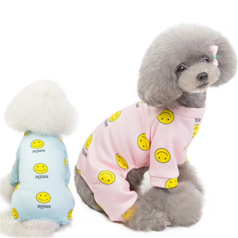 Мультяшная Одежда для собак зимнее теплое пальто куртка маленьких свитер