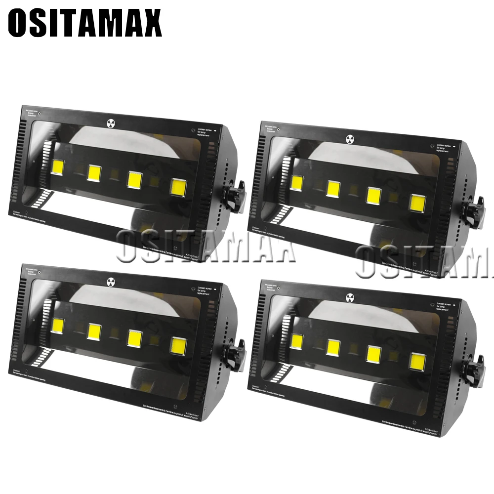 (4 шт./лот) 4x100 Вт светодиодный стробоскоп для диджея дискотевечерние фонарик