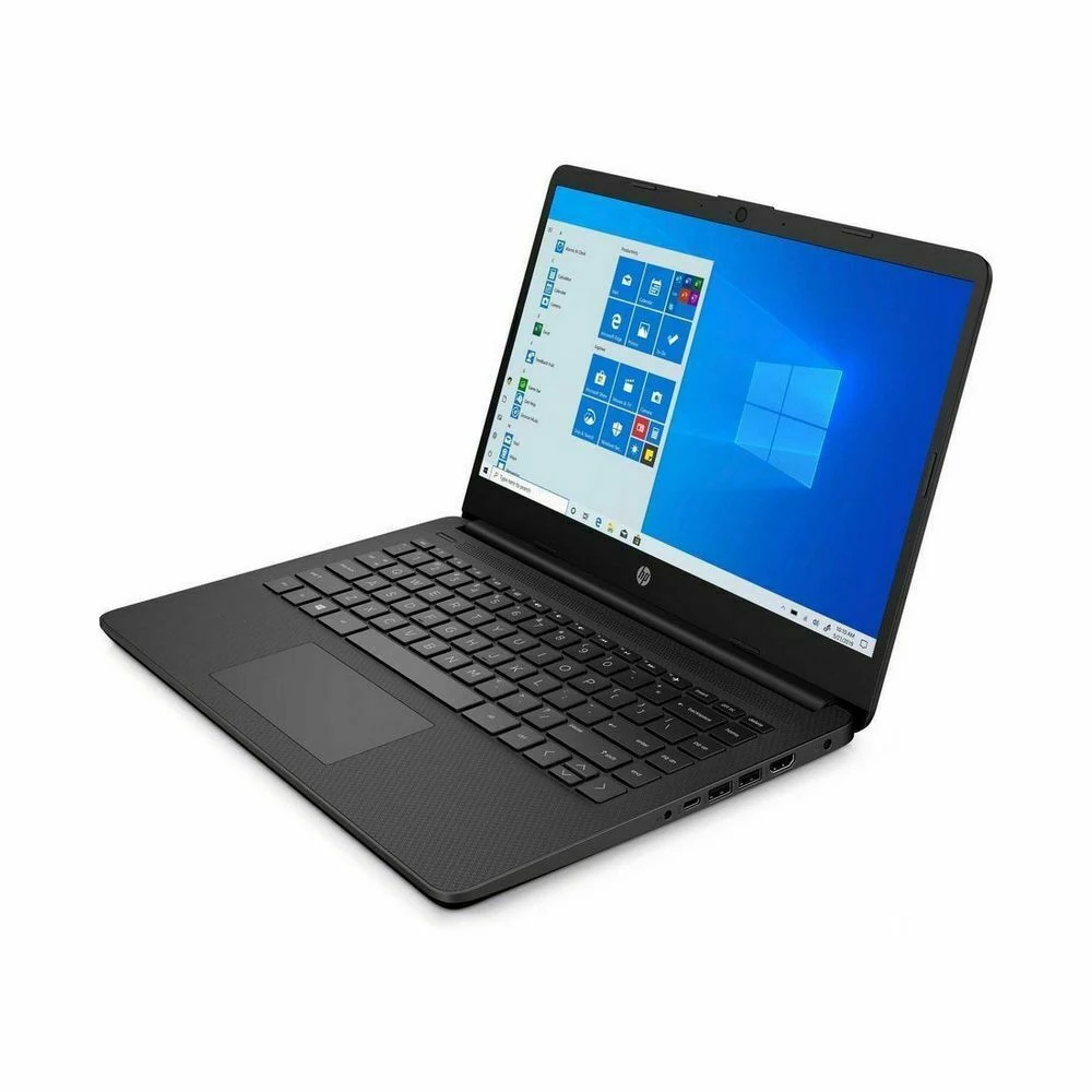 Ноутбук HP 14s-dq3001ur 14" HD black Intel Celeron Dual Core N4020 UHD Graphics 600 4Gb 256Gb SSD Win10 3E7K2EA | Компьютеры и