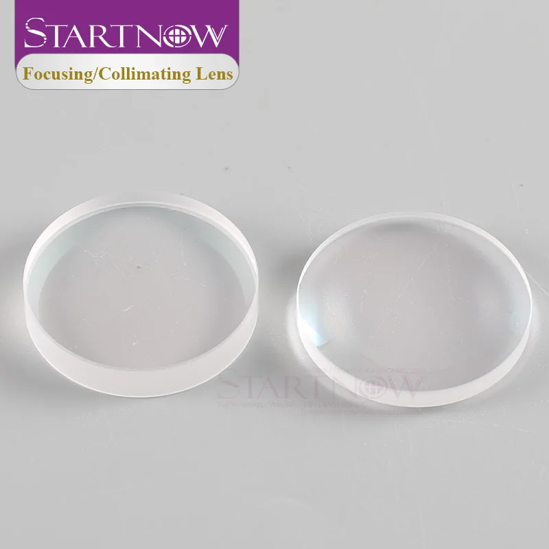 Startnow 2PCS Laser Focus Collimating Lens D37 38.1mm F100 150 200 Fused Silica For Raytools Precitec WSX Fiber Head | Инструменты