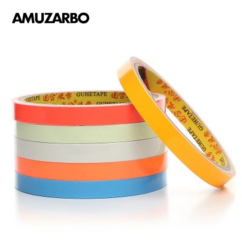 Флуоресцентная лента 10 мм * 3 м светящиеся неоновые огни светится в темноте