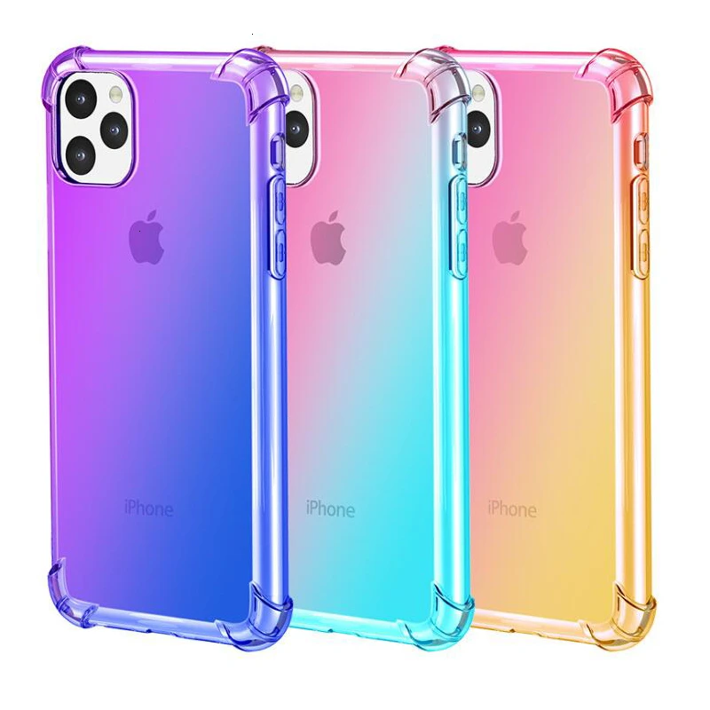 Роскошный чехол для Iphone 11 IPhone Pro Модный мягкий с градиентом Max новинка 2019|Бамперы| |