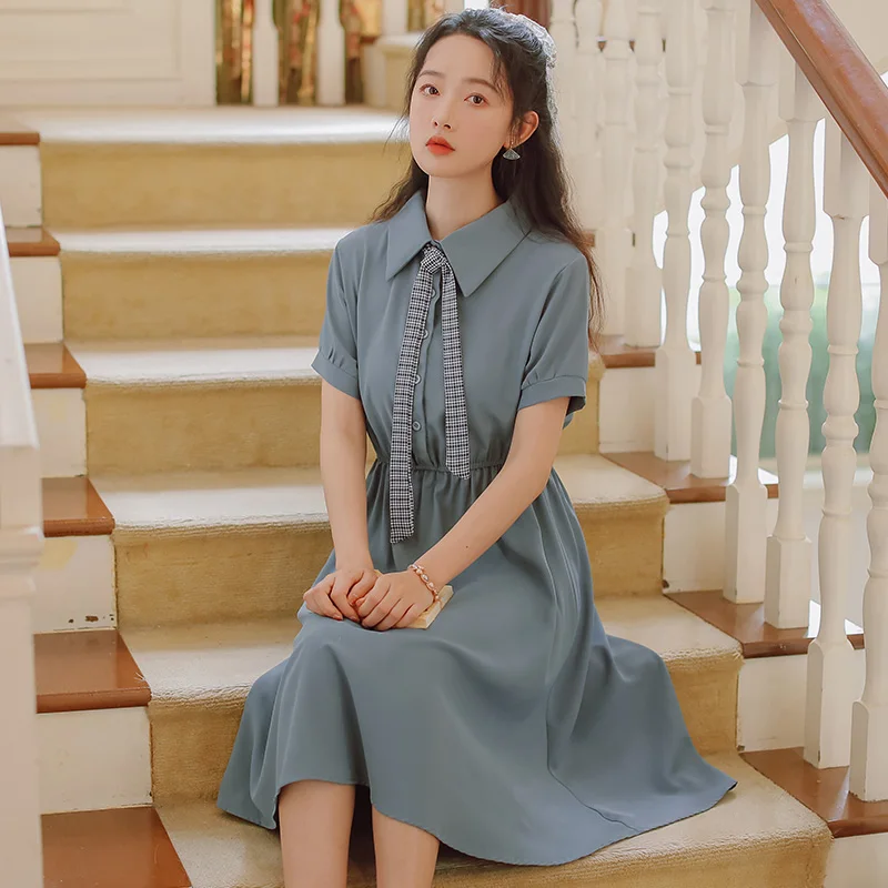 COIGARSAM женское длинное платье с коротким рукавом летние клетчатые платья высокой