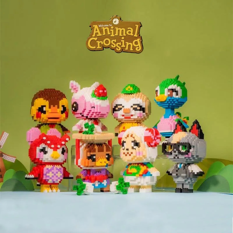 Игры животных пересечения Сова Птица Blathers 3D модели DIY небольшой мини алмазные