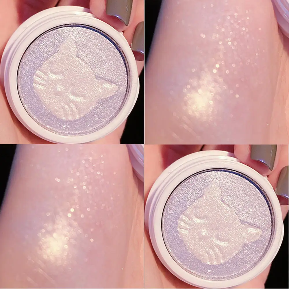 

Dual Colors Fashion Cat Shaped Eyeshadow Palette Shiny Matte Waterproof Metallic Diamond Eye Makeup nude makeup Cosmetics set