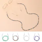 Богемная цепочка для очков цветная бисерная маска женская маска для лица шнурок противоскользящая Женская цепочка для шеи для очков Солнцезащитные очки