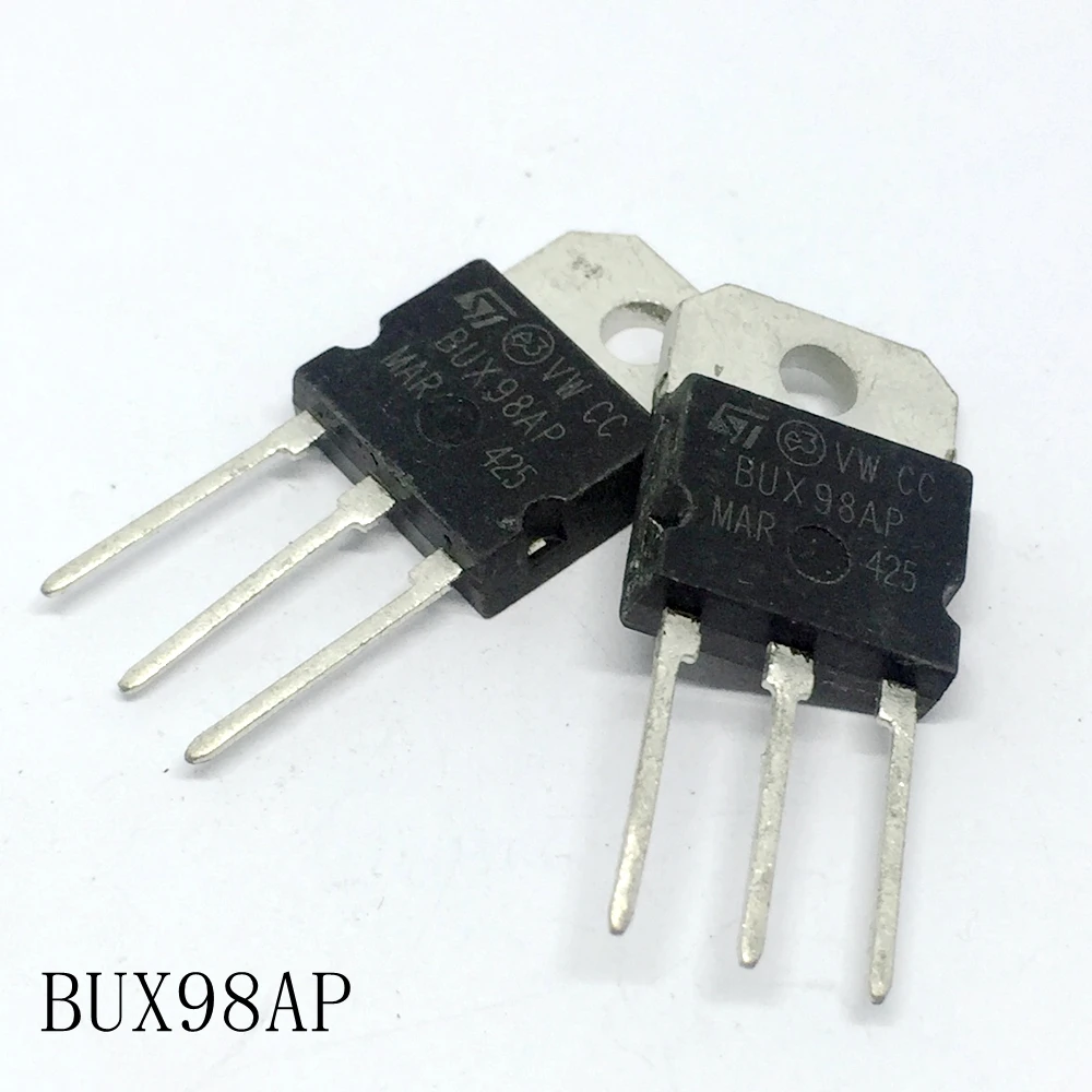 

Высокомощный кремниевый NPN транзистор BUX98AP TO-218 24A/450V 10 шт./партия, новинка