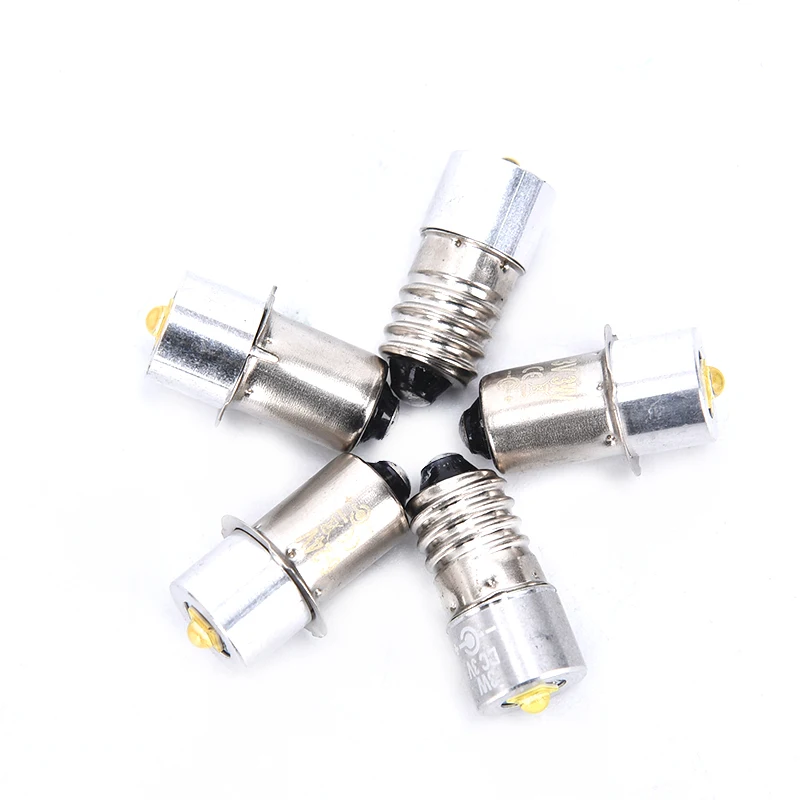 P13.5S E10 3W 3V 4 12V 6 24V Flash light Bulb High Bright светодиодный Аварийный Рабочий светильник Lamp Light