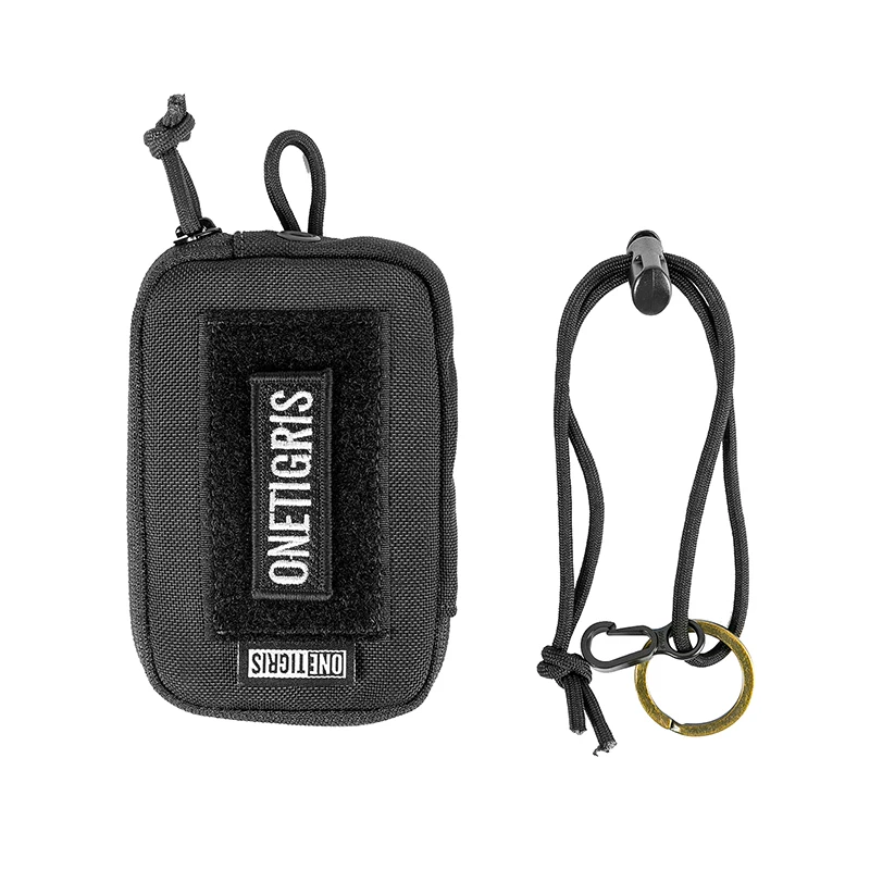 OneTigris EDC сумка Портативный кошелек для замены ключей ROC держатель для карт кошелек Дорожный комплект монета мини кошелек для ключей мешочек и слоты для карт