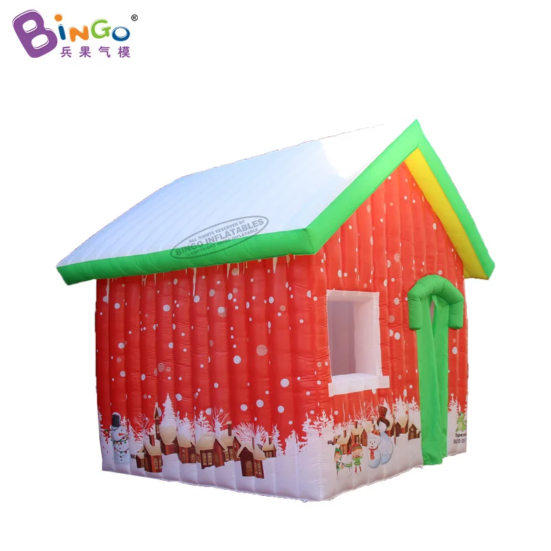 Персонализированный надувной Рождественский домик 3 5 х3 м/рождественские