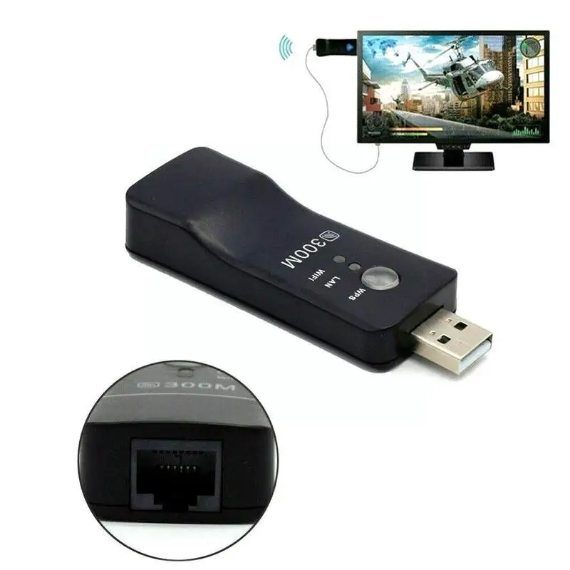 M300 Беспроводной USB адаптер Wifi Dongle для ТВ и проигрывателя Blu-ray BDP-BX37, усилитель сигнала Pix-link L7g2.