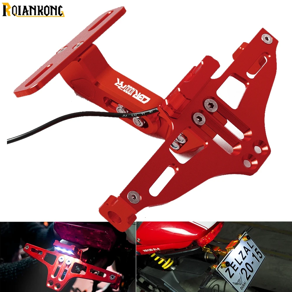 Для Honda CBR1000RR CBR 1000 RR 2004 2016 2015 2008 2014 2013 кронштейн для номерного знака мотоцикла