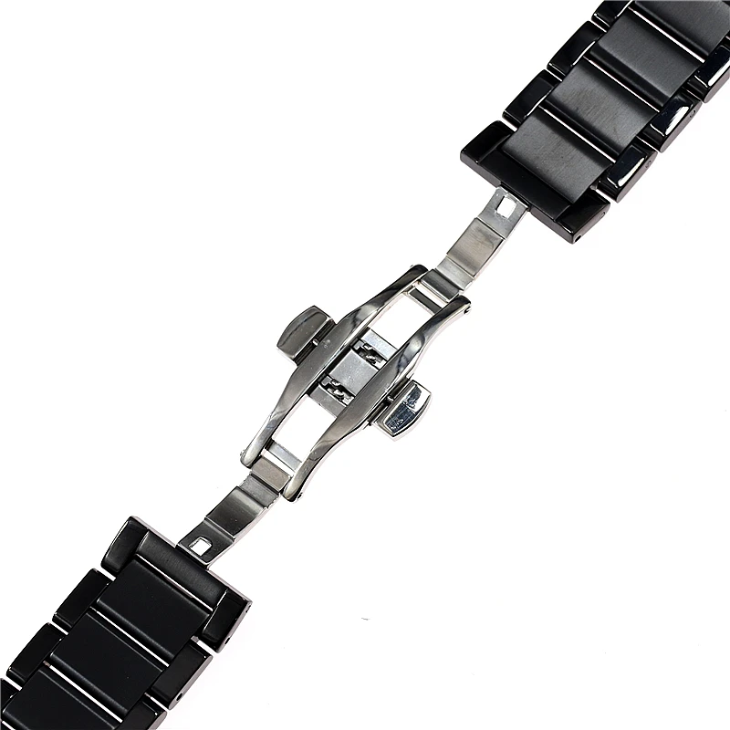 27mm 20mm Steel Watch Strap For Man Woman 38mm 45mm Hublot Watch Bracelet Big Bang Classic Fusion Watchband Belt Band Accessorie