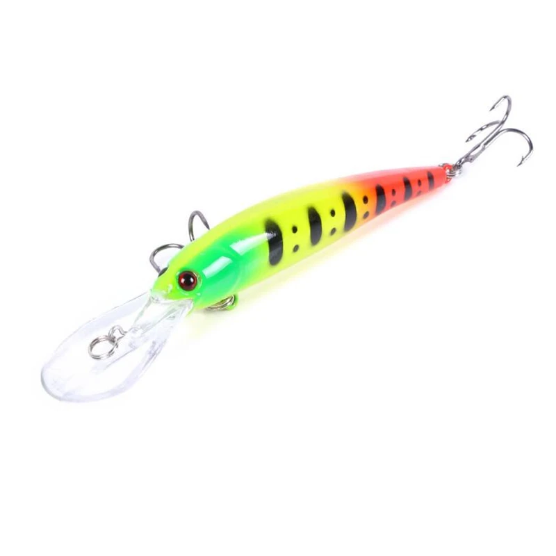 

1pcs Minnow Fishing lures 12.5cm 11g Crankbait Wobbler Bass Trolling Swimbait Artificial Hard Bait Pike Carp Fishing Tackle