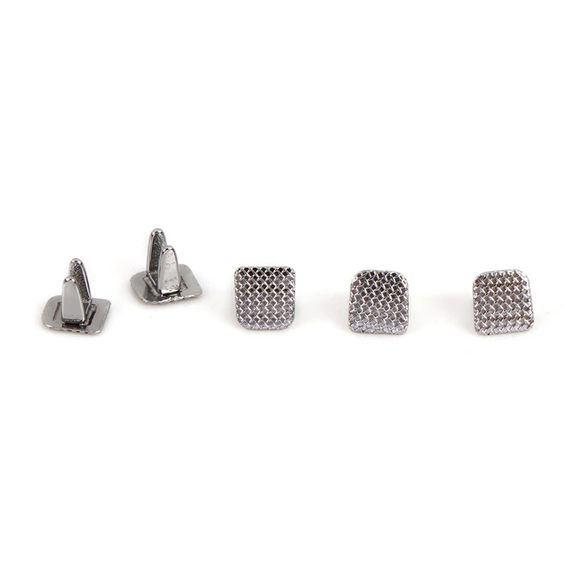

10ps/pack Dental Bite Turbos Orthodontic Tongue Tamer Habbit Correction Button Orthodontic Bondable Bracket