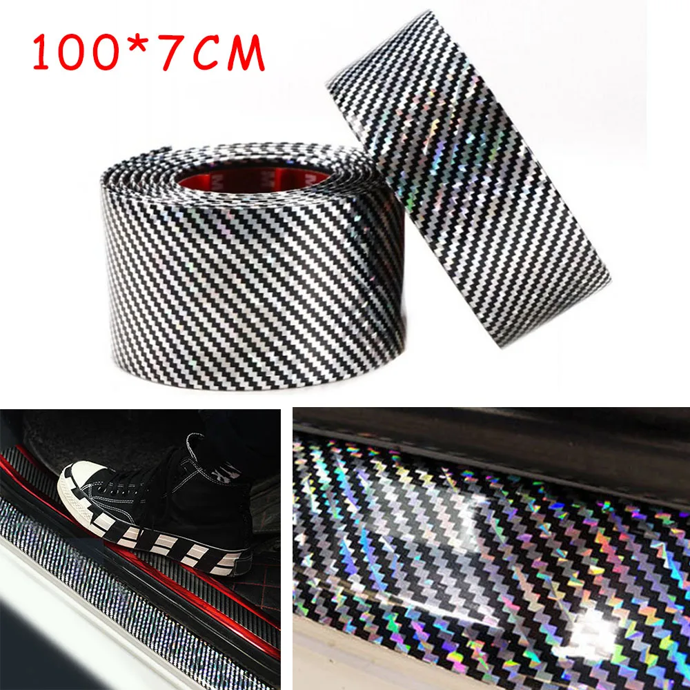 Цветные противоскользящие полосы для автомобильной двери защитные