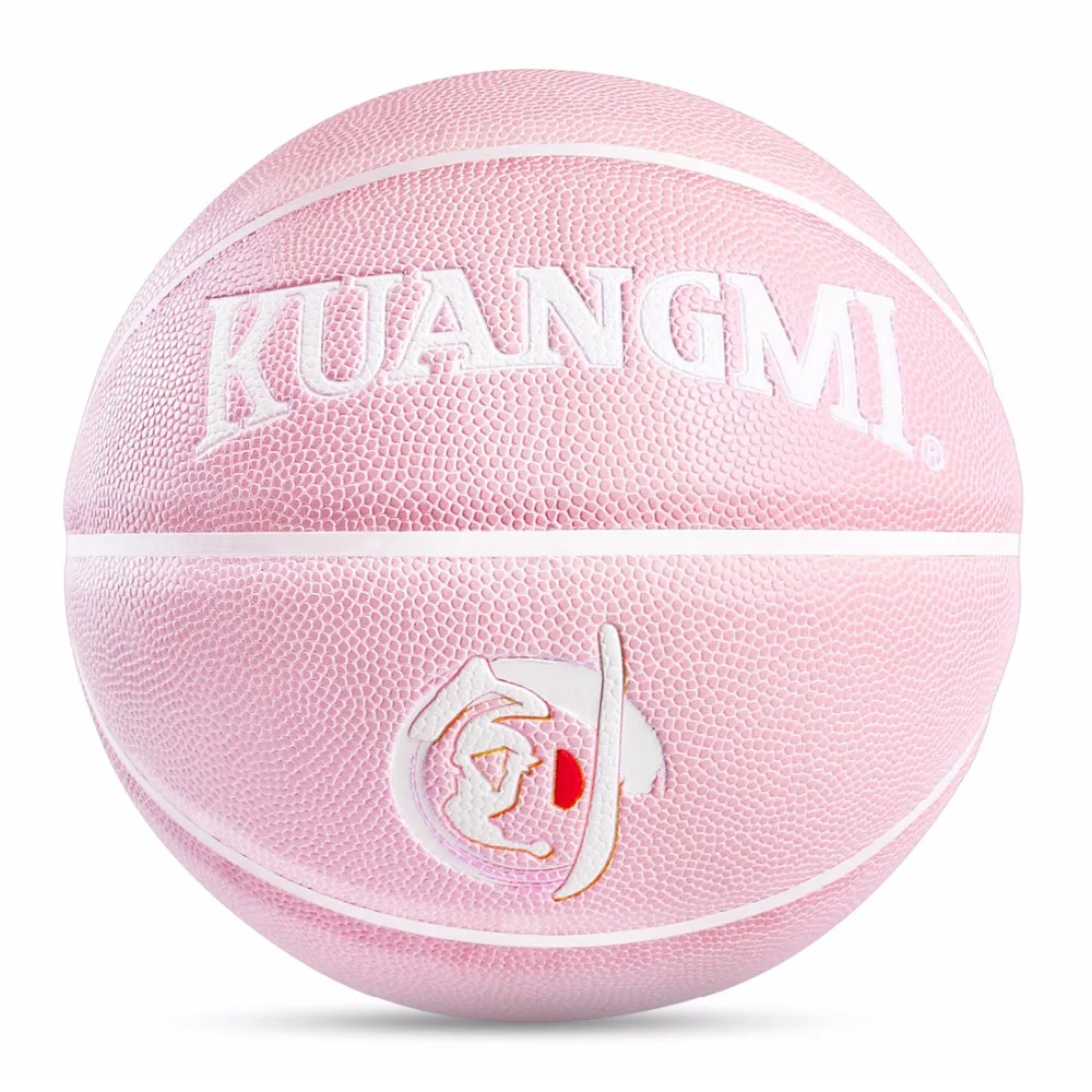 Kuangmi Basketball Custom Engraved Personalized Name Laser Engraving Letter Size 7 Ball Creative Birthday Gift Man Woman Present