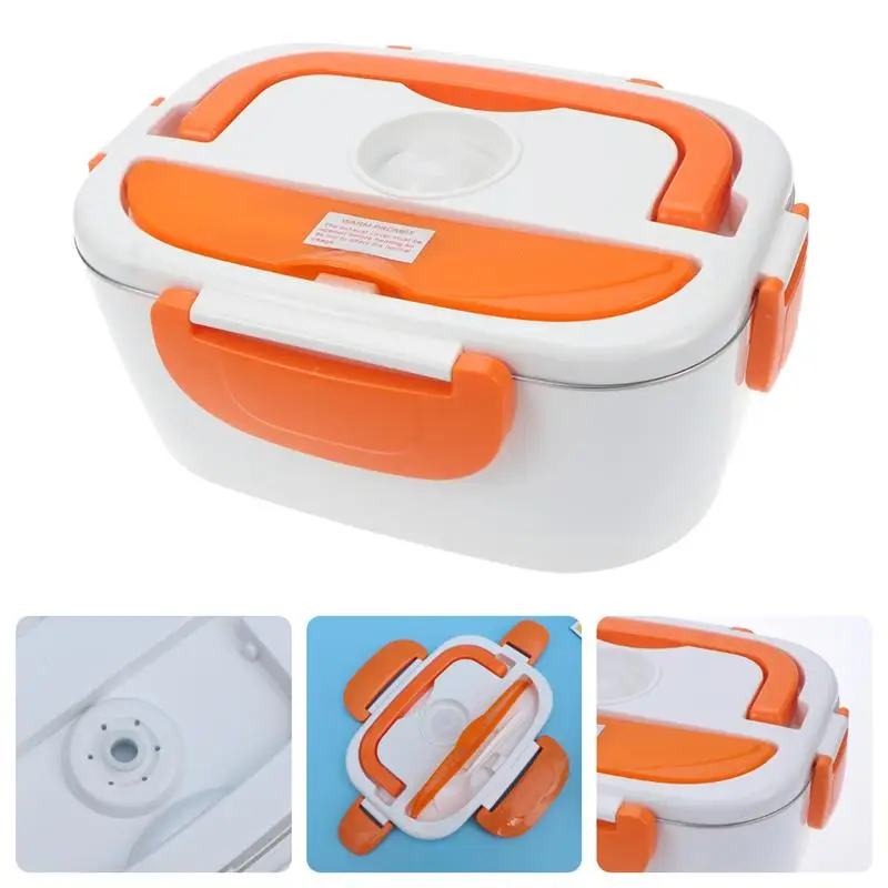 Многофункциональный Ланч бокс с электрическим подогревом портативный контейнер