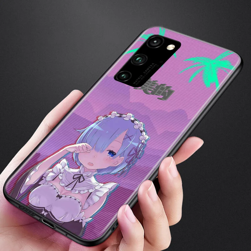 Силиконовый чехол с парным глюк для телефона аниме Honor 9 9X Lite 9S 9A 9C 8 8A Prime 8X макс. 20 30