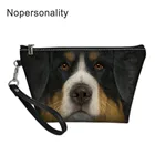 Сумка-Органайзер женская кожаная с изображением бернских горных собак